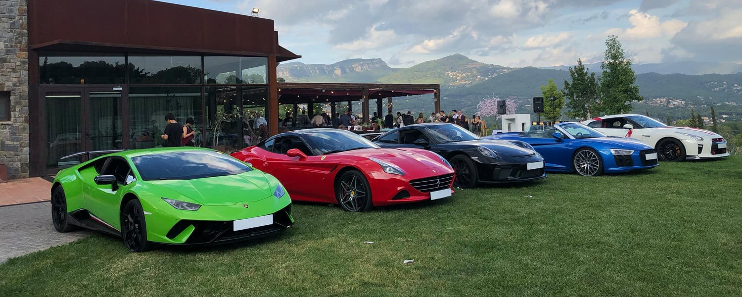 Supercar driving corporate events